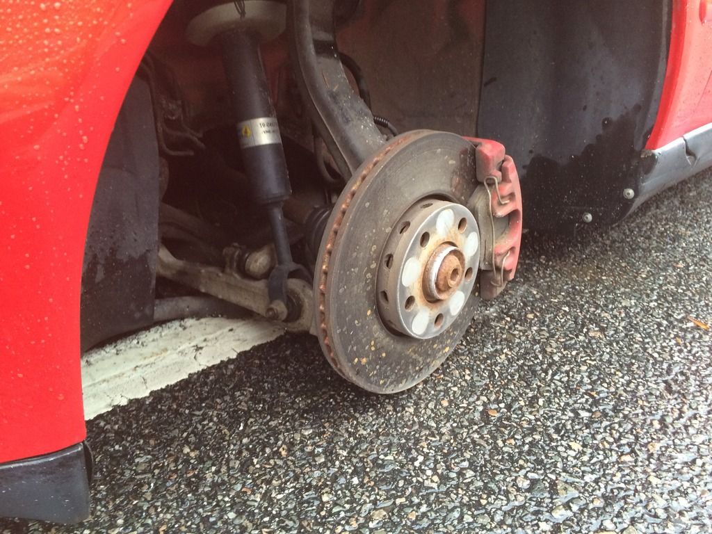 Which of these needs to be replaced? (Wheel fell off on highway)